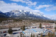 18A The Many Peaks Of Mount Rundle Stretch From Canmore To Banff From Canmore In Winter